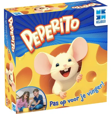 Produktbild von MEGABLEU Peperito NL, Brettspiel, Familie, 3 Jahr(e), 15 min, Familienspiel