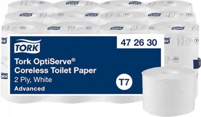 Immagine prodotto di Tork T7 OptiServe Carta igienica senza anima - 2 veli - 24 rotoli - 820 fogli