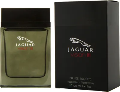 Produktbild von Jaguar Vision III, Männer, 100 ml, Bergamotte, Kardamom, Zitrone, Jasmin, Marine, Ananas, Patschuli, Sandelholz, Tonka-Bohne, Spray