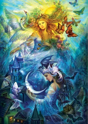 Immagine prodotto di ART PUZZLE Puzzle Principesse del giorno e della notte 1000 pezzi