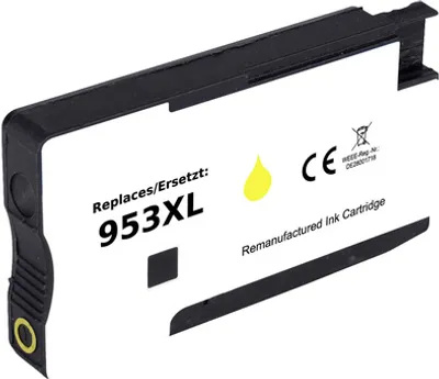 Zdjęcie produktu dla Renkforce Ink Zamiennik HP 953 XL (F6U18AE) Kompatybilny żółty RF-5655880 (RF-5655880)