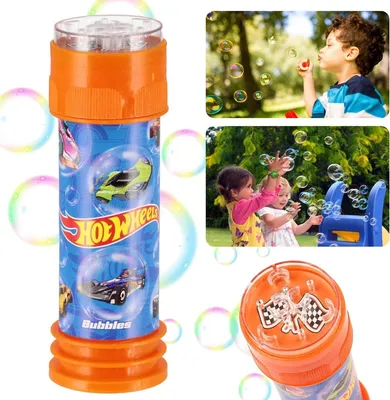 Obrázek produktu pro Hot Wheels Mýdlové bubliny S HROU pro chlapce 55 ml MY BUBBLE x1