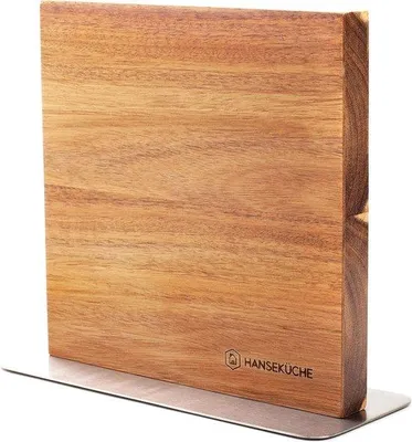 Produktbild von Famanu Messerblock Magnetisch - Leerer Messerblock aus Bambus