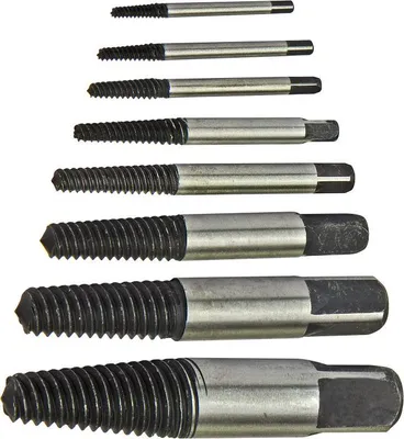 Produktbild von Schraubenausdreher Schrauben Bolzen Rohre Ausdreher Satz Set 8tlg M5 bis M45