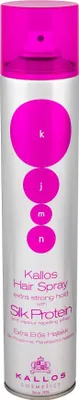 Zdjęcie produktu dla Kallos Silk Protein Hair Spray Extra Strong Mocny lakier do włosów 500 ml