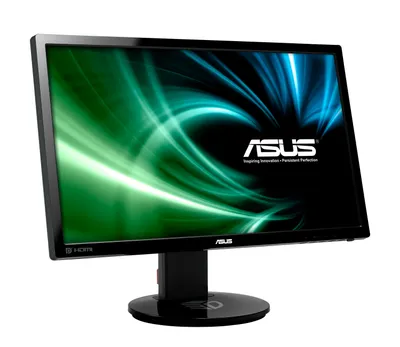Produktbild von ASUS VG248QE, 61 cm (24"), 1920 x 1080 Pixel, Full HD, 1 ms, Schwarz