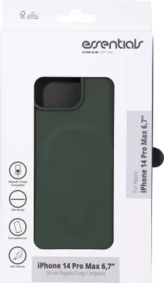 Produktbild von Essentials 1110883, Cover, Apple, apple iphone 14 pro max, 17 cm (6.7"), Grün