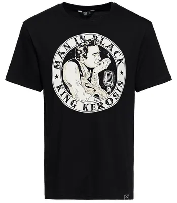 Produktbild von King Kerosin T-Shirt - Man In Black Schwarz XXL