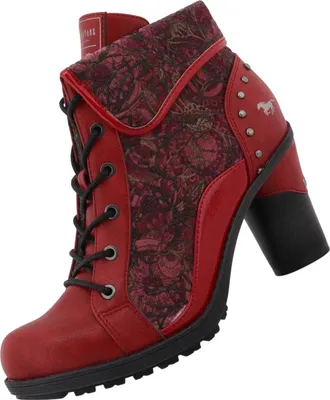 Immagine prodotto di Stivaletti da donna Mustang, modello 15M0162011, colore rosso