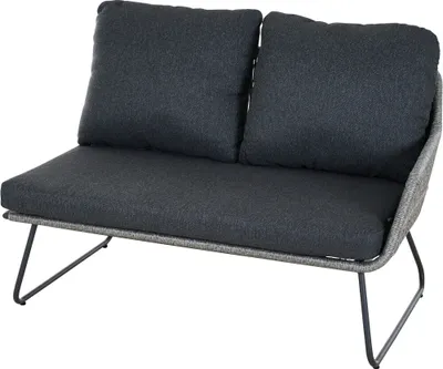 Produktbild von SIENA GARDEN Kansas Loungebank, Armlehne links,grau