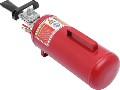 Image de Gonfleur de pneus, capacité de 8 litres, gonflage rapide, couleur rouge