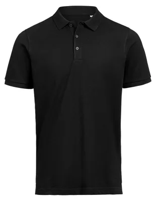 Produktbild von Untagged Movement - Poloshirt für Herren/Damen Unisex, Baumwolle, Regulär ET1246 (XL) (Schwarz)