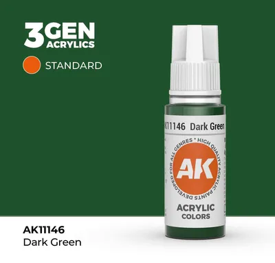 Produktbild von AK Interactive 3GEN Dark Green 17ml