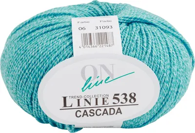 Produktbild von ONline Wolle Cascada, Linie 538 Farbe 0006