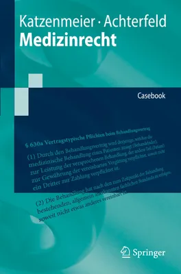 Produktbild von Medizinrecht