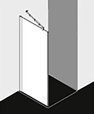 Produktbild von Kermi DITWD08320VAK Seitenwand Diga TWD 0830x