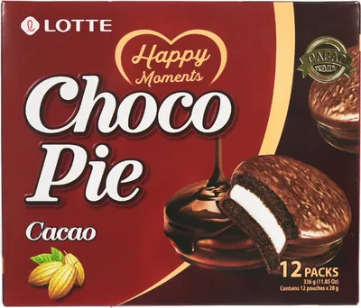 Produktbild von Lotte Choco Pie Kakao 336g
