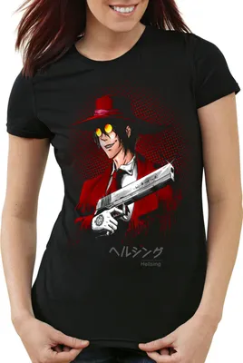 Produktbild von style3 Alucard Damen T-Shirt hellsing anime vampir japan, Größe:M