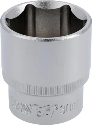 Produktbild von Yato YT-1219, Einzelner Artikel, Ratschenschlüssel, Chrom-Vanadium-Stahl, 1/2", Chrom, 42 mm