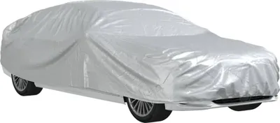 Obrázok produktu pre vidaXL Autopotah pre sedan Popruh s prackou Full Silver L PEVA