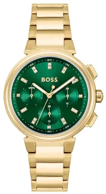 Image de Zegarek damski BOSS 1502679 zielony klasyczny