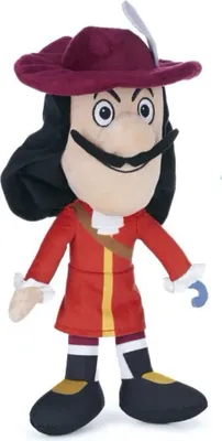 Produktbild von Captain Hook Kuscheltier Peter Pan - 30 cm Stofftier weiches Plüschtier