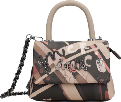 Image de Anekke sac à épaule bandoulière Parisian Flap Crossbody Bag Multicolor multicolore
