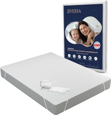 Produktbild von Matratzenschoner 150x200 - Inkontinenzunterlage waschbar, 100% wasserdicht, Fleckenschutz, Waschbar, Umweltfreundlich, Mikrofaser