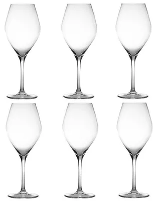 Weißweinglas Solution Goblet, handgefertigt, 360 ml, 6er-Set