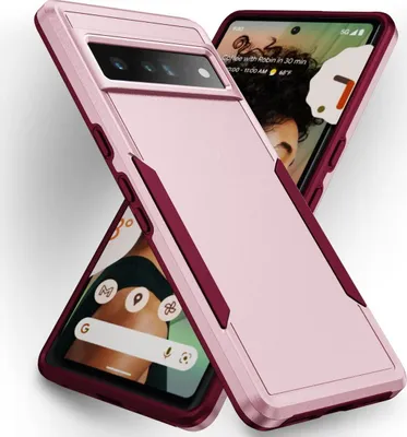 Produktbild von Mobigear Heavy Armor  Google Pixel 7 Pro Hülle Hardcase Backcover Stoßfest - Pink