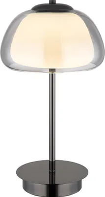 Produktbild von Globo Lighting Tischleuchte Metall schwarz-chrom, LED