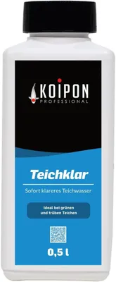 Produktbild von KOIPON Teichklar 0,5L Wasseraufbereiter gegen Phosphat & trübes Wasser