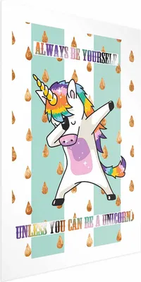 Produktbild von Posterpapier Poster - Always Be Yourself 29.7x42 cm Für Kinder g-C-0112-ao-a