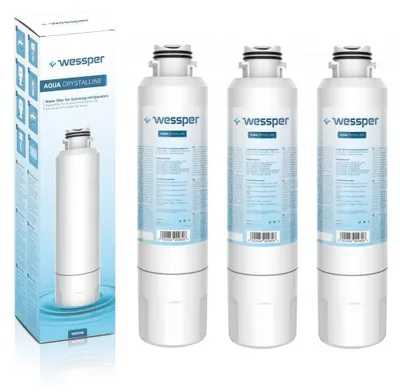 Kühlschrankwasserfilter 3er Pack, kompatibel mit Samsung