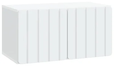 Produktbild von Wandmontierter TV-Schrank Weiß 59,5 x 31 x 30 cm Holzwerkstoff
