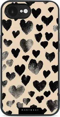 Produktbild von Handyhülle für iPhone 17e, Mobiwear Glossy Case, Beige Liebe
