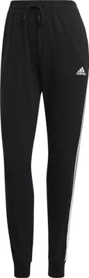 Produktbild von adidas Jogginghose Damen im 3 Streifen Design, Farbe:Schwarz, Größe:S
