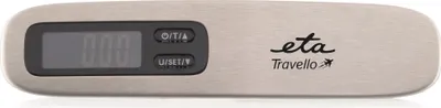 Produktbild von ETA DIGI Kofferwaage zum Reisen TRAVELLO ETA076990000, Tragkraft 50 kg, LCD Display