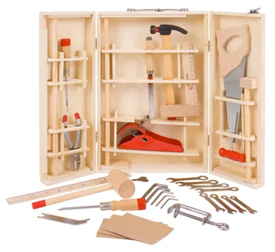 Image de Bigjigs Boîte à outils, 28 pièces.