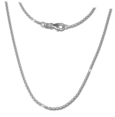 Productafbeelding van SilberDream Ankerkettensieraad, 70 cm, fijn, zilver, 925 zilver, sieraden, zilver, D3SDK21170