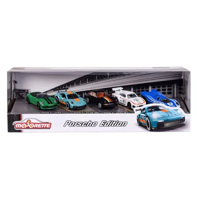 Image de Majorette Porsche Motorsport 5 Pieces Giftpack
