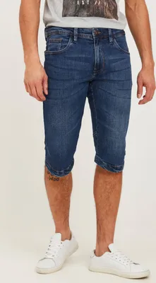 Produktbild von INDICODE IDQuince Herren Jeans Shorts Kurze Denim Hose Eingrifftaschen Baumwollmischung Regular fit
