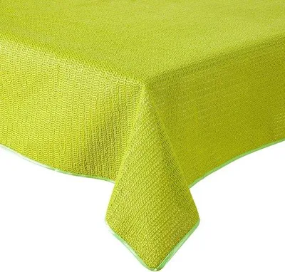 Image de Nappe verte résistante aux intempéries, 110 x 140 cm, antidérapante