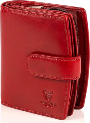 Produktbild von MATADOR | VALENCIA | Damen Portemonnaie Leder Geschenk Box Rot