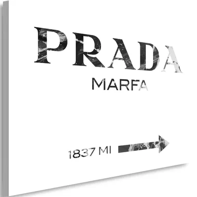 Produktbild von Leinwandbild mit untertiteln schwarz und weiß 120x80 cm Feeby grau wandbild bereit zum aufhängen