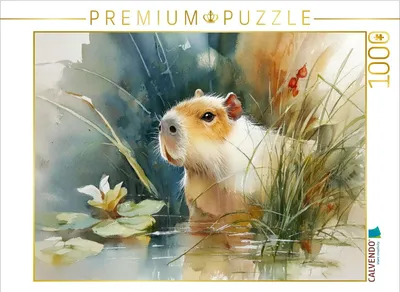 Produktbild von CALVENDO Puzzle Ein Blick, ein Lächeln | 1000 Teile Lege-Größe 64x48cm Foto-Puzzle für glückliche Stunden
