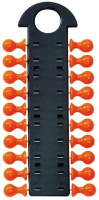 Produktbild von Pinwand/Markierungsnadel-Magazin 8x14mm inkl. 20 Pins orange