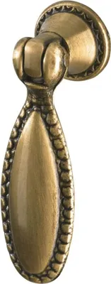 Produktbild von Hettich Möbelknopf Zinkdruckguss gold 60,0 x 18,5 mm - 1 Stück
