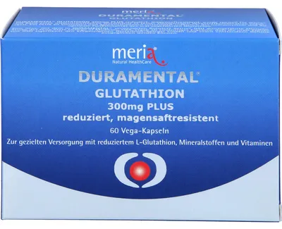 Produktbild von DURAMENTAL Glutathion 300 mg Plus, 60 St. Kapseln