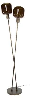 Obrázek produktu pro Stojací lampa FURNLUX Bronza Bronze 46 cm / Hlavní barva: hnědá / Rozměry: 46 x 167 x 30 cm